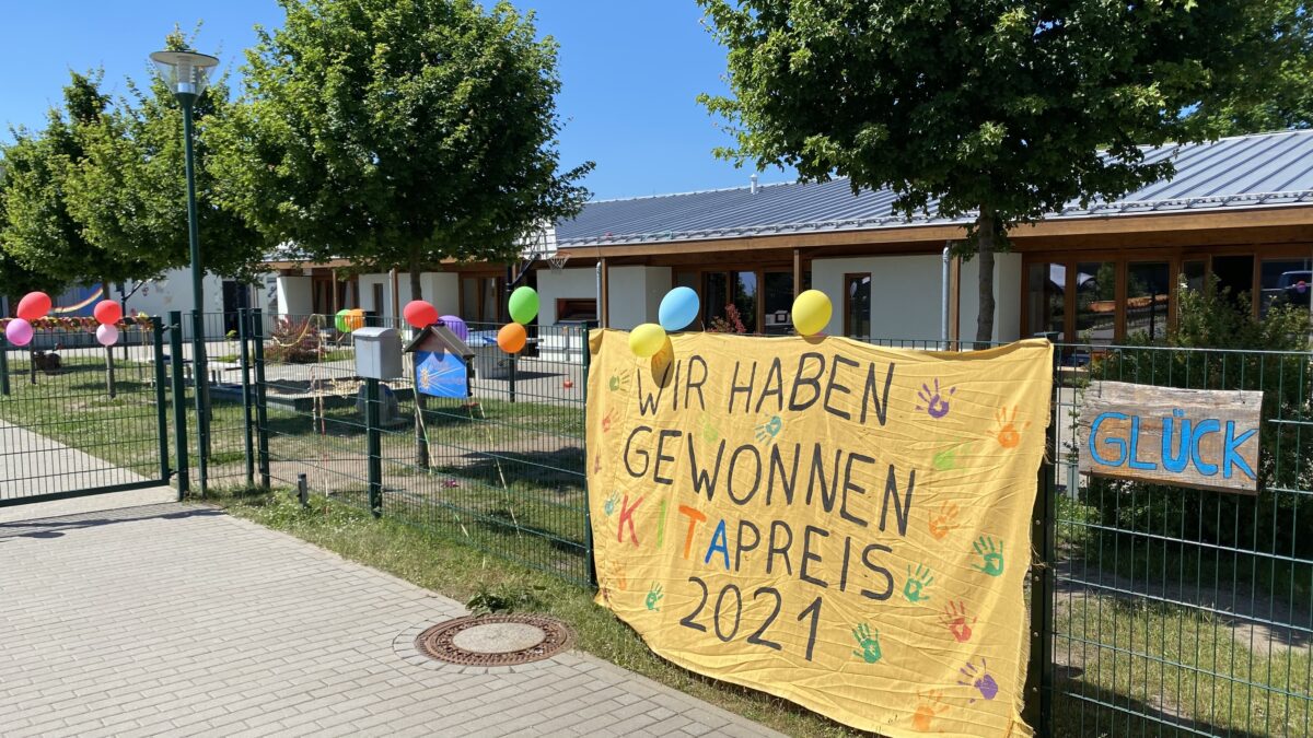 Die Kita „Villa Sonnenschein“ hat den bundesweiten Preis als beste Kita abgeräumt