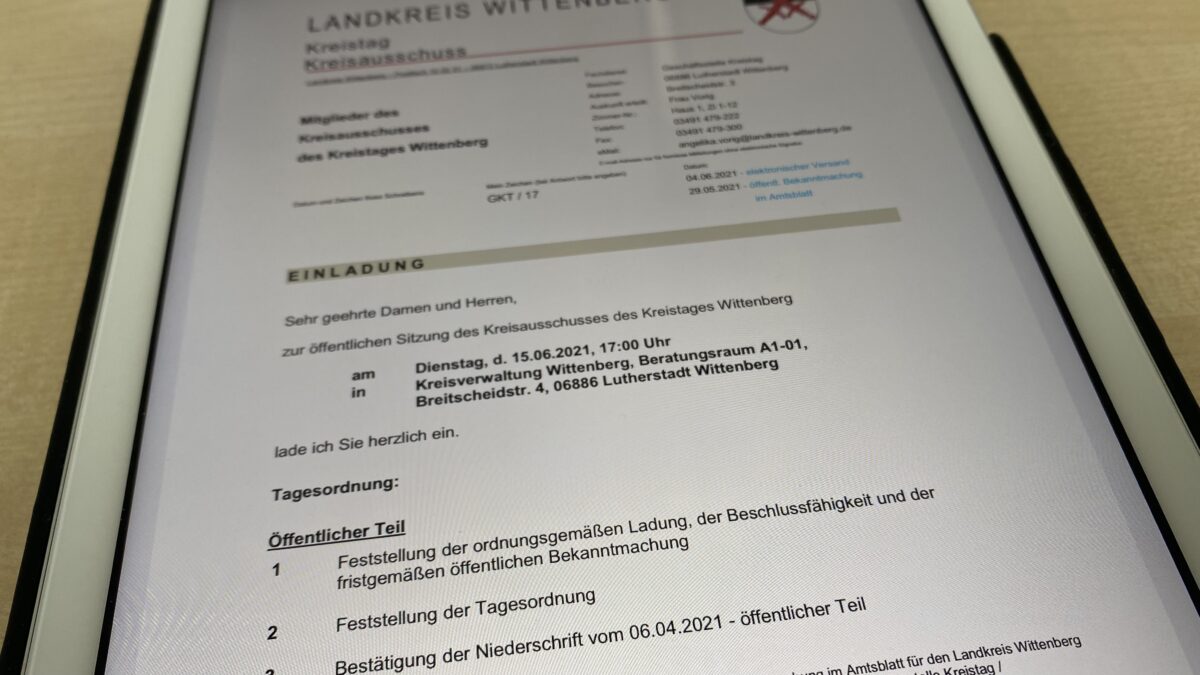 Der Kreisausschuss hat viel zu tun.